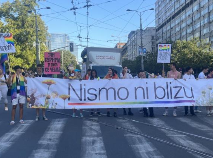 U Beogradu počela jedanaesta po redu Parada Ponosa